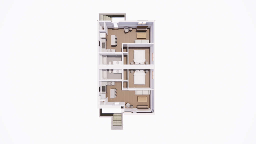 4 LOGIS - RENDU SOUS-SOL